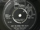 ISLEY BROTHERS - GOT TO HAVE YOU BACK / JUST AIN'T ENOUGH LOVE- UK TAMLA MOTOWN