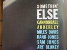 Cannonball Adderley Somethin' Else LP  Blue Note BST 81595 Stereo Reissue 200 Gr