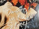COA AUTOGRAPH David Bowie, MICK JAGGER RPL-2103 VINYL LP OBI JAPAN Signed