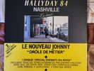 2 X LP 33T - Johnny Hallyday Nashville 84  Original NEUF avec OBI,  Médias MINT
