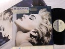 MADONNA:  True Blue 1986 SIRE *HYPE STICKER* PROMO LP w/POSTER - EX/EX