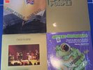 Deep Purple Vinyl LP Bundle -Mark 1 & 2, 24 carat, Made In Japan, Green Bullfrog