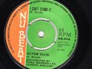 ALTON ELLIS - I CAN'T STAND IT / TONIGHT - NU BEAT