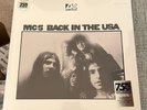 MC5 Back In The USA LP CRYSTAL CLEAR 180 Gram Vinyl (Atlantic 75) NEW SEALED LTD