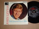 John Leyton - Tell Laura I Love Her HMV RGM/Joe Meek EP