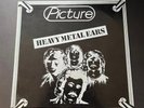 RARE 1981 PICTURE HEAVY METAL EARS VINYL RECORD IMPORT 6350-058 HAIR BAND 80'S