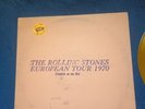 The Rolling Stones “European Tour 1970” RARE LIVE COLORED TMOQ LP Yellow VINYL