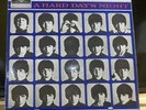 Parlophone LP PCS 3058 The Beatles Hard Days Night UK Stereo Press Silver Stamp