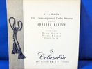 COLUMBIA 33CX 1286 *JOHANNA MARTZY* J.S. BACH SONATAS & PARTITAS FOR SOLO VIOLIN