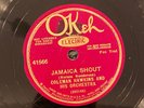Okeh 41566 Coleman Hawkins Orch JAMAICA SHOUT  Jazz 78 rpm EE+/E+  1933