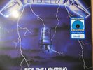 METALLICA -RIDE THE LIGHTNING= BLUE VINYL -SEALED