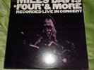 MILES DAVIS FOUR & MORE LIVE orig EX+ Mono 2 EYE lp HERBIE HANCOCK columbia