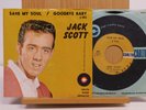 Jack Scott RnR teen country alt sleeve 45 Save My Soul bw Goodbye Baby