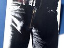 ORIGINAL 1971 ANDY WARHOL COVER THE ROLLING STONES STICKY FINGERS VINYL LP EX
