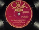 78 RPM --  Lillie Delk Christian (acc, Louis Armstrong Hot 4), Okeh 8607, E Jazz