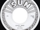 ROCKABILLY - KEN COOK - CRAZY BABY / BARBARA PITMAN - JAPAN Promo only REPRO 45'