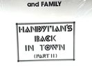 JIMMY HANDYMAN JONES & FAMILY Handyman Back In LP RARE ;SOUL FUNK;JAZZ BREAKS