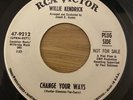 Willie Kendrick Change Your Ways Whats That On Finger RCA Promo Northern Soul