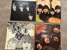 4 X Beatles Vinyl LPs Early Pressings With/Revolver/For Sale/Rubber Soul - Mono