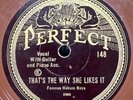Blues-78 RPM-Famous Hokum Boys-That's The Way She Likes It/Eagle Riding Papa-V+