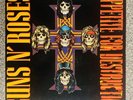 Guns N’ Roses Appetite For Destruction NM ‘87 LP w Insert Geffen Records NICE