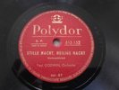 PAUL GODWIN Polydor 513152 JAZZ 78rpm STILLE NACHT, HEILIGE / O DU FRÖHLICHE EX
