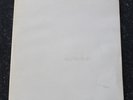 THE BEATLES WHITE ALBUM STEREO EARLY PRESS UK VINYL LP NO. 170357 EX+