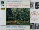 COLUMBIA ED.1 (SAX 2264) SMC 80900 OISTRAKH & FOURNIER BRAHMS DOUBLE CONCERTO NM