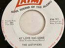 The Justifiers 45 rare  northern/sweet soul Kim “My Love Has Gone” “Lonely Boy”