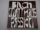 Bach - Matthew Passion * Mauersberger Stolte Bosse 4LP * ETERNA 826 141-4 ED1 NM