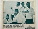 Soul 45 THE FABULOUS NU-TONES Our Love Was... / I'm Not Worthy on WHITE HOUSE