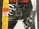 MOTLEY CRUE TOO FAST FOR LOVE 1ST PRESS JAPAN w/ OBI 1984 METALLICA GUNS N ROSES