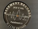Jack ‘N’ Phil Punishment 12 Promo VG+ Basement Records Breakbeat Hardcore Techno