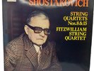 DSLO 11 Shostakovich String Quartets Nos. 8 & 15 Fitzwilliam L'Oiseau-Lyre NM