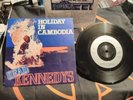 Dead Kennedys Holiday In Cambodia Insert Burning Monk Cherry Red Made In France