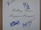Rolling Stones Beggars Banquet Autographed ALL Signed Richards Jagger Wood Watts