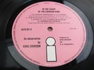 King Crimson IN THE COURT OF THE CRIMSON KING 1969 UK LP  Pink i PLAYS MINT HEAR
