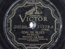 Blues 78 MEMPHIS JUG BAND Coal Oil Blues VICTOR 21278 HEAR 2733