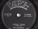 Doo Wop Rocker 78 ELEGANTS Little Star APT 78-25005 V+ HEAR 2837