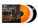 ROLLING STONES TOTALLY STRIPPED ORANGE/WHITE/BLACK VINYL PARIS L'OLYMPIA 3LP NEW
