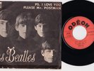 FRENCH FAN CLUB SP 1964  THE BEATLES  HORS COMMERCE  ODEON SO 10112