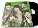 Very rare The Beatles single 45 All my Loving Green Parlophone Sweden VG/VG