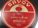 SAVOY 5558 Birmingham Sam & his Magic Guitar 78 rpm BLUES E+