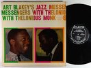 Art Blakey's Jazz Messengers w/ Thelonious Monk - S/T LP - Atlantic Mono DG VG+