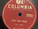 78 rpm rock n roll-Mel Tillis-Juke Box Man/If You’ll Be My Love