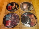 Adam and the Ants 7 inch picture discs x 4, strip, goody, desperate, friend Ex+