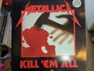 metallica kill em all vinyl Rare 1987 Gatefold Reissue