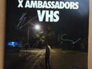 X Ambassadors LP VHS 2015 Signed Jacket 3 Autographs