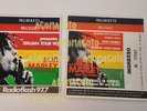 BOB MARLEY PINO DANIELE  ITALIAN TOUR 1980 TORINO Original Ticket + Sticker
