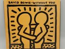 SLEEVE ONLY Keith Haring / David Bowie : Without You/Criminal World 45 EMI/US
